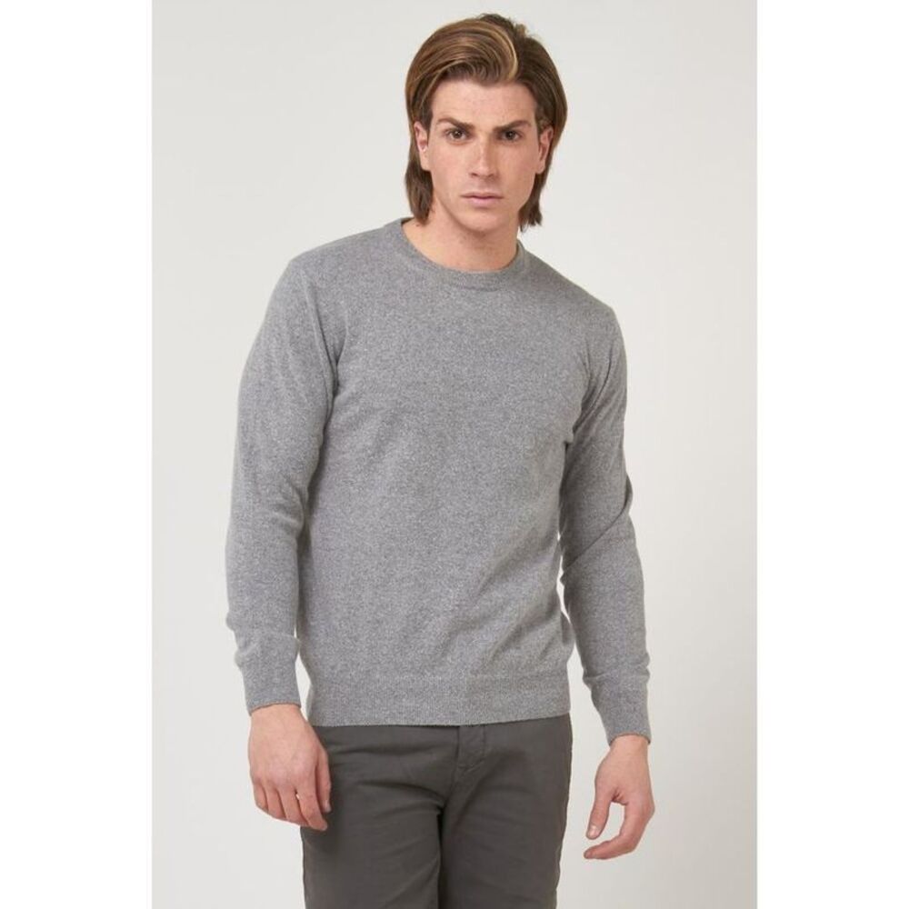 Gas Gray Wool Men's Sweatshirt